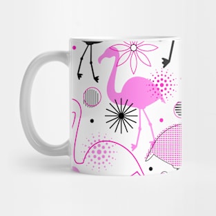 Flamingo Flock Mug